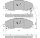 METELLI 22 0946 0 Bremseklosser
