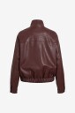 Vila   Jakke Vifima L/s High Neck   Rød