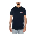 Tommy Jeans Tjm Slim Sign Chest Ss Tee Ext   Navy   XL