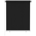 vidaXL Utendørs rullegardin 120x140 cm svart