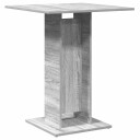 vidaXL Bistrobord grå sonoma 60x60x75 cm konstruert tre
