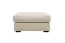 Rossita lyx Fotskammel - Beige Stoff
