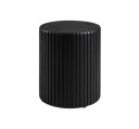 Groove sidebord svart