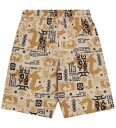 LEGO® Ninjago Badeshorts   LwAiko   Mørk Off White m. Trykk   LEGO® Wear   6 år 116   Badetøy Beige Brun
