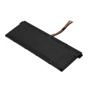 Green Cell Batteri Til Bærbar Pc Tilsvarer: Acer Ac14b13j Acer Ac14b18j Litiumpolymer 3-Cellers 3600 Mah Svart AC52V2