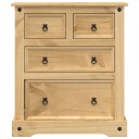  Kommode Corona 80x43x91 cm heltre furu 8721012879102