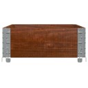  Pallekarmer brun 100x50 cm heltre furu
