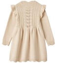 Fliink Kjole   Strikk   Alilly   Sandshell   Fliink   4 5 år (104 110)   Kjole Beige Hvit