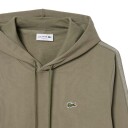 Lacoste Logo Stripe Hettegenser Herre Grønn 2XL
