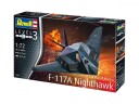 Revell F-117A Nighthawk 1:72 Modellfly Byggesett