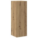  TV-skapsett 5 deler veggmontert artisan eik konstruert tre 8721158760883