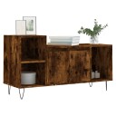 vidaXL TV-benk røkt eik 100x35x55 cm konstruert tre 8721012113602