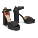 Moschino Dame Sko Svart 41 EU,