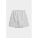 Caspara Racquet Club Shorts Herre Grey Melange W Racer Green XL