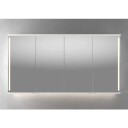 Linn Bad Sogn speilskap 160x84 cm matt hvit