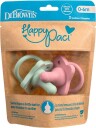 Dr. Brown's All-Silicone Soother 2-pack Rosa/Grønn
