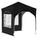 vidaXL Pop up Festtelt 192 x 192 x 245 cm Antrasitt