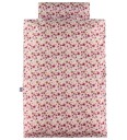 Nørgaard Madsens Sengetøy   Baby   Lilla m. Blomster   Nørgaard Madsens   Baby   Sengetøy   Baby Beige Rosa