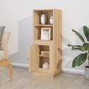 vidaXL Highboard sonoma eik 36x35,5x103,5 cm konstruert tre