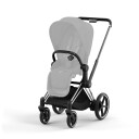 CYBEX Ny! Cybex Barnevogn Platinum Line EPriam Sportsvogn  Deep Svart/chrome Svart
