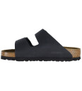 Birkenstock Unisex Arizona Oiled Leather Regular 37, Black
