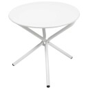 Fiam Tris sidebord 55 cm i hvit