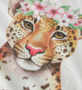 Name It T skjorte   NkfVotea   Bright White/Flower Leopard   Name It   9 10 år 134 140   T skjorte Brun Hvit Oransje Rosa