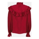 Saint Laurent Dame Bluser & Skjorter Rød S,