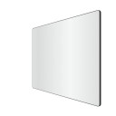 Speil Loevschall Refine Square, 60x100 cm, sort
