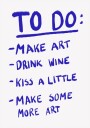 Creative To Do List Plakat Plakat / 30x40cm