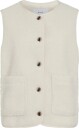 Vila Viada Teddy Waistcoat   Noos   Cream   40