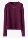 Röhnisch Jacquard Long Sleeve Top Burgunder L