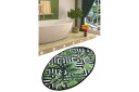 Matte Tropic Oval DJT - Flerfarget/Fløyel