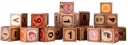 Barbo Toys Moomin Wooden Alphabet Blocks