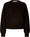 Selected Slwmira Ls Knit Short O Neck Noos   DELICIOSO   S