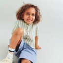 Wheat   Shorts Cuba Blue Chambrey   110