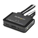 StarTech.com Sv211Dpua4K Kvm Bryter svart