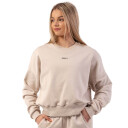 Nebbia Loose Fit Sweatshirt ''Feeling Good'' cream medium/large