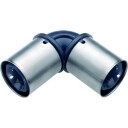 Wavin Tigris 50 mm Pressvinkel 90° Alupex - Hydraulikk og tilbehør