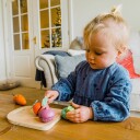 Orange Tree Toys Glade Grønnsaker Skjæresett I Tre