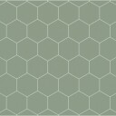 Kitchen Board Fibo 5206-KM71 EM Olive Green Hexagon