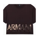 Armani Exchange Dame Topper Brun L,