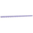  Erstatningsstoff for markisekappe blå og hvit stripe 4,5 m 367747
