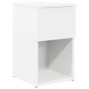  Sengeskap Hvit 29 x 31,5 x 49 cm Konstruert tre