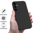 Samsung Galaxy A05s Liquid Silicone Deksel Svart