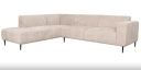 Trend Collection – Eden Venstre Elite Hjørnesofa – Natur