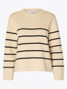 Selected Femme Liva Long Sleeve Knit O-Neck Flerfarget M