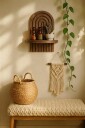 Baynor vegghylle 20x35 cm - Wenge