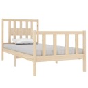 vidaXL Sengeramme heltre 90x190 cm 3FT Single