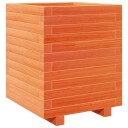  Plantekasse voksbrun 40x40x49,5 cm heltre furu